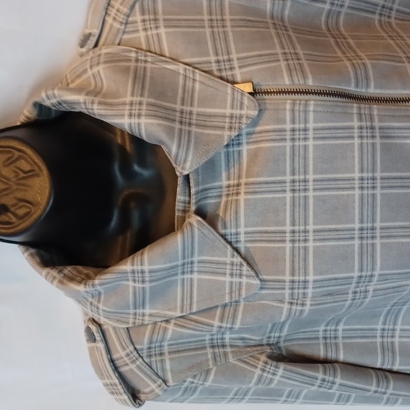 DG2 Gray Plaid Jacket by Diane Gilman - Picture 2 of 8